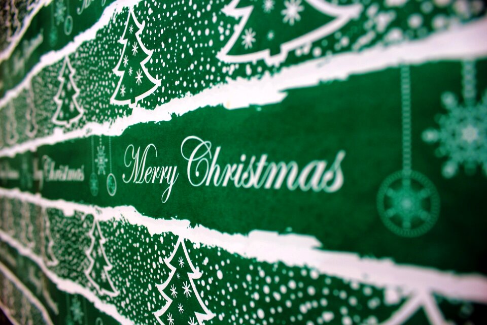Christmas tree ball green