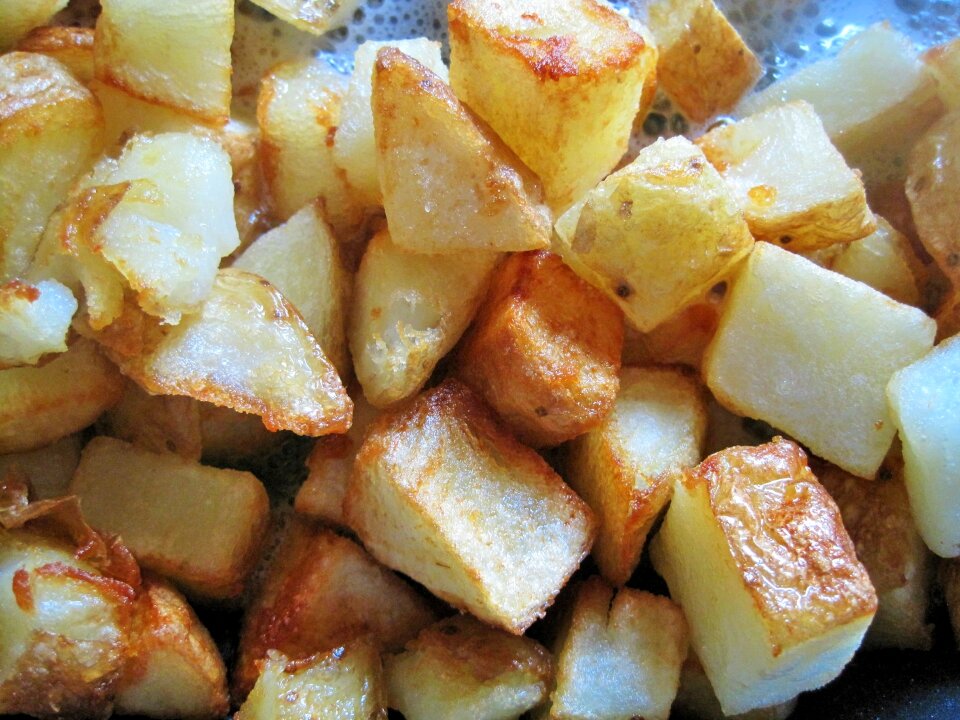 Golden brown oil food