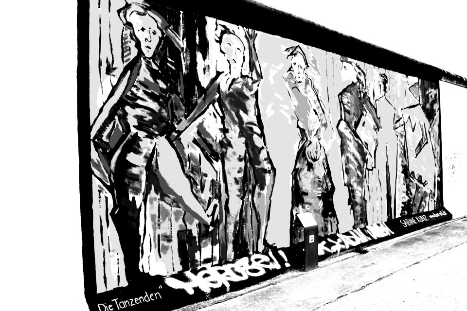 Germany graffiti communism