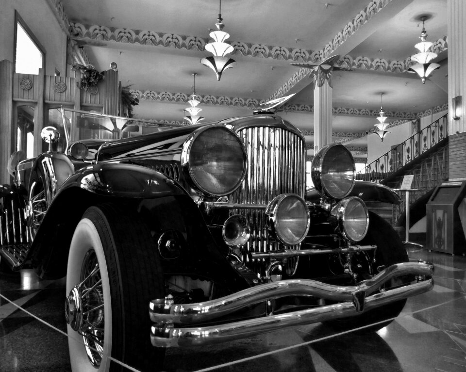 Antique antique car historic