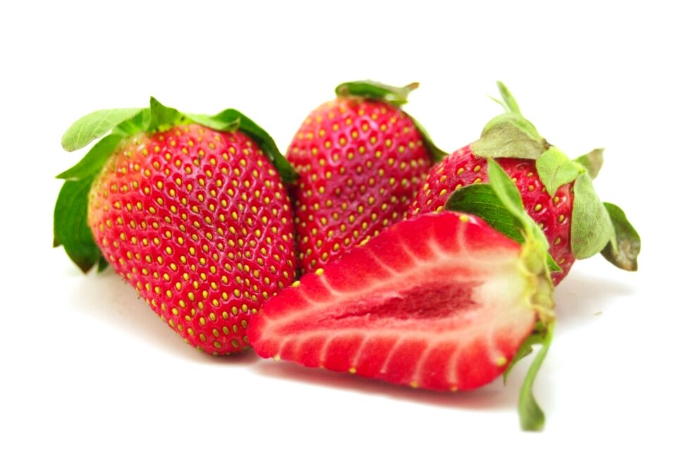 Delicious red ripe
