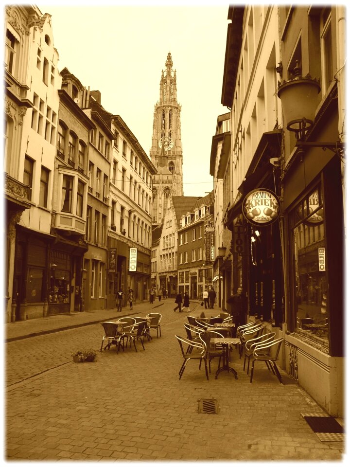 Street antwerp belgium