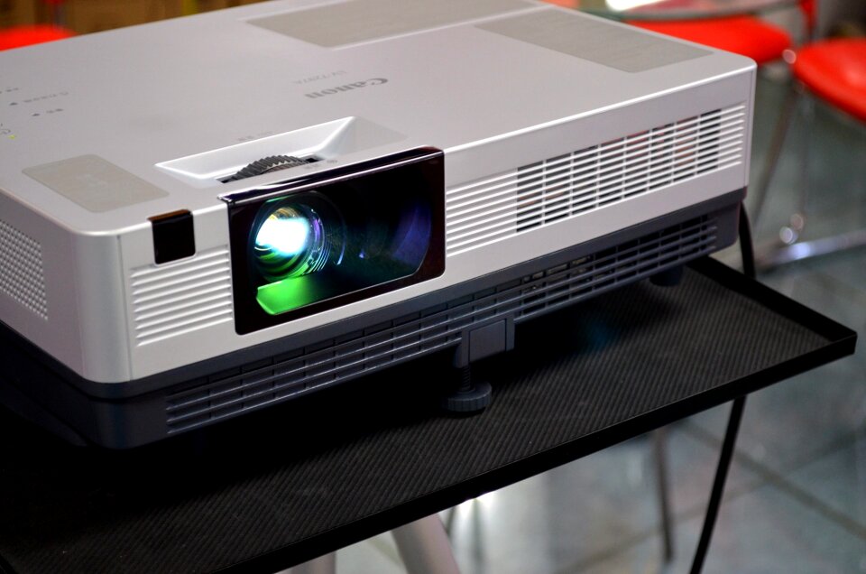 Projector display meetings