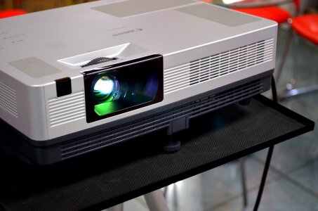 Projector display meetings