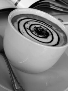 Brown café cappuccino