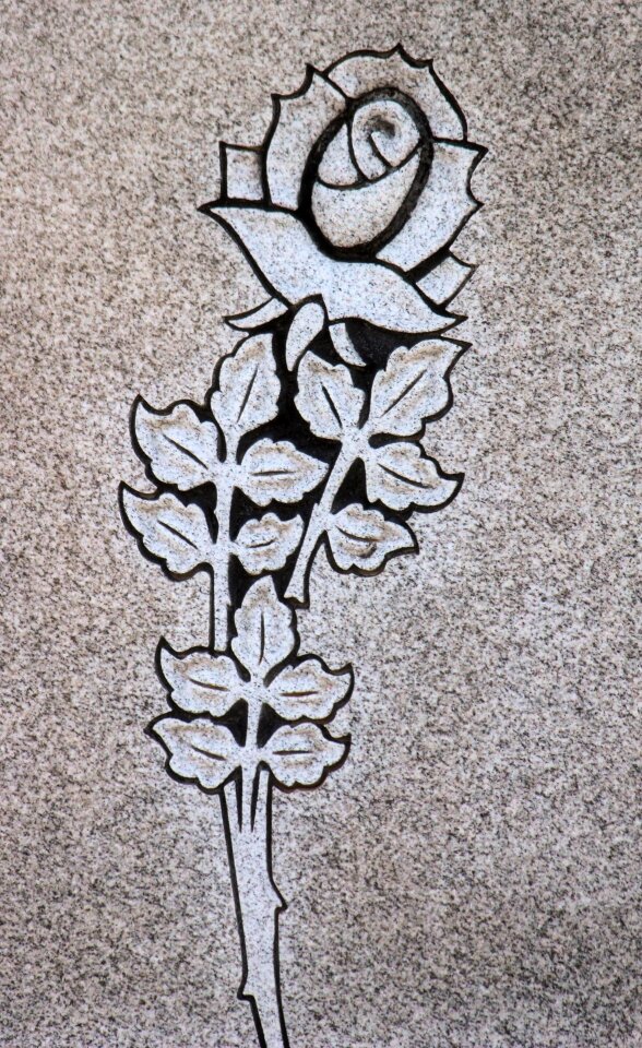 Symbol detail granite photo