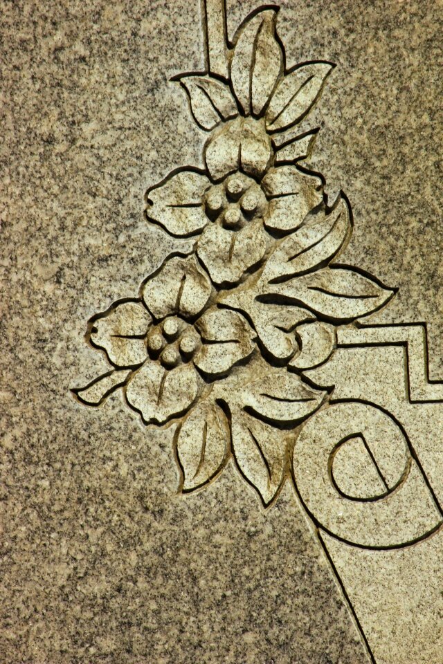 Symbol detail granite photo