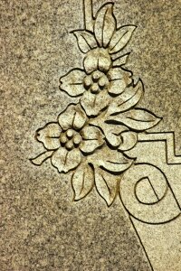 Symbol detail granite photo