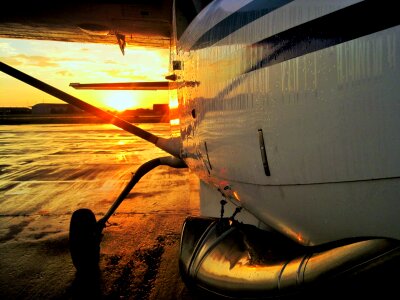 Flightline wet aircraft