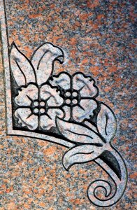 Symbol detail granite photo