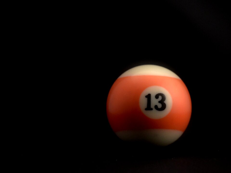 Ball 13 bilardkugeln