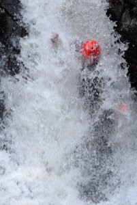 Canyoning river water