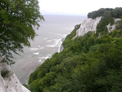 White cliffs rügen island baltic sea
