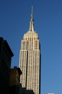 New york city city empire state building photo