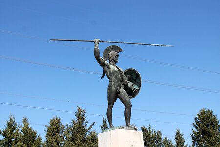 Leonidas thermopiles greece