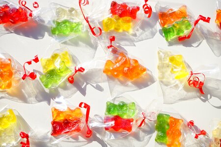 Mitbringsel cellophane gummi bear