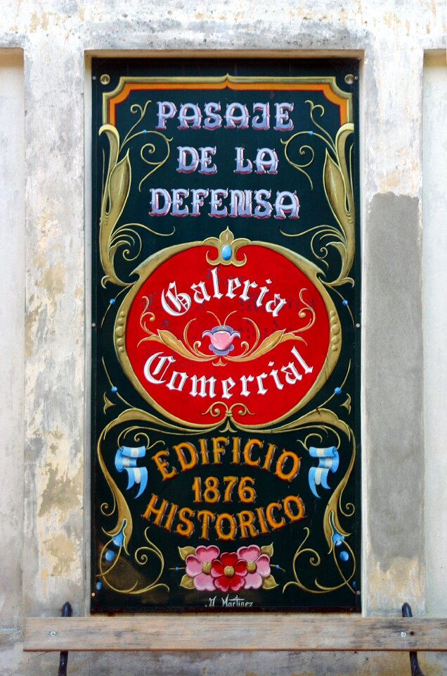 Barrio san telmo defense passage of the defense