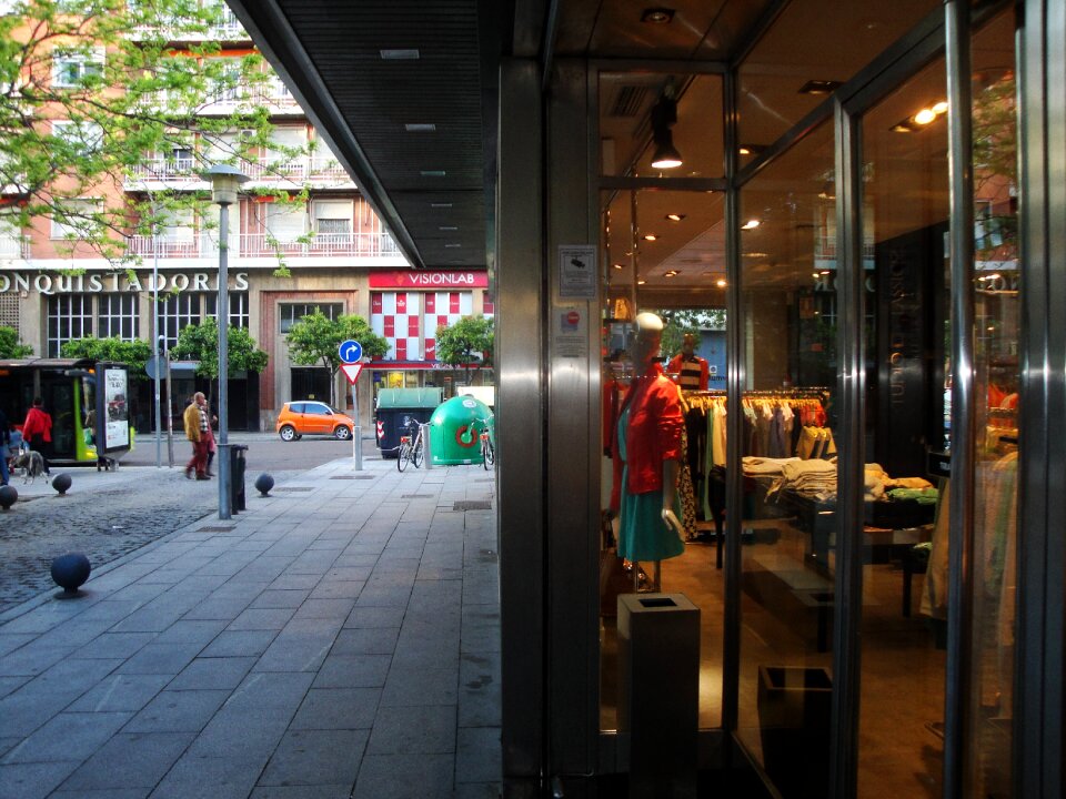 Street fashion shopping