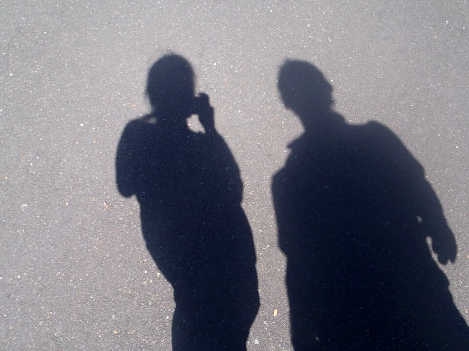 Shadow human lichtspiel