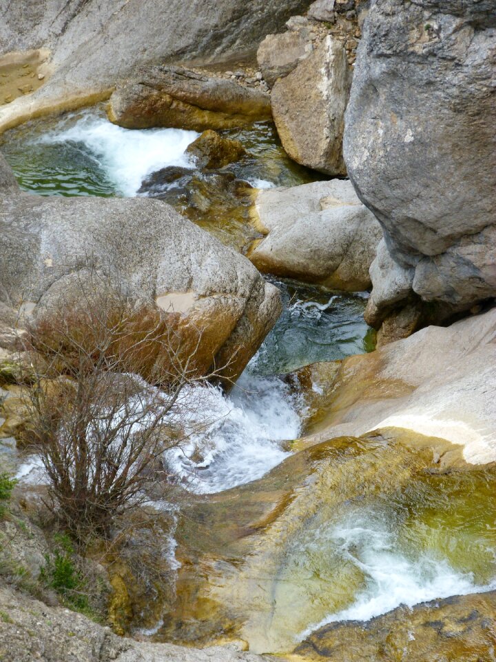 Cascades waterfall spring