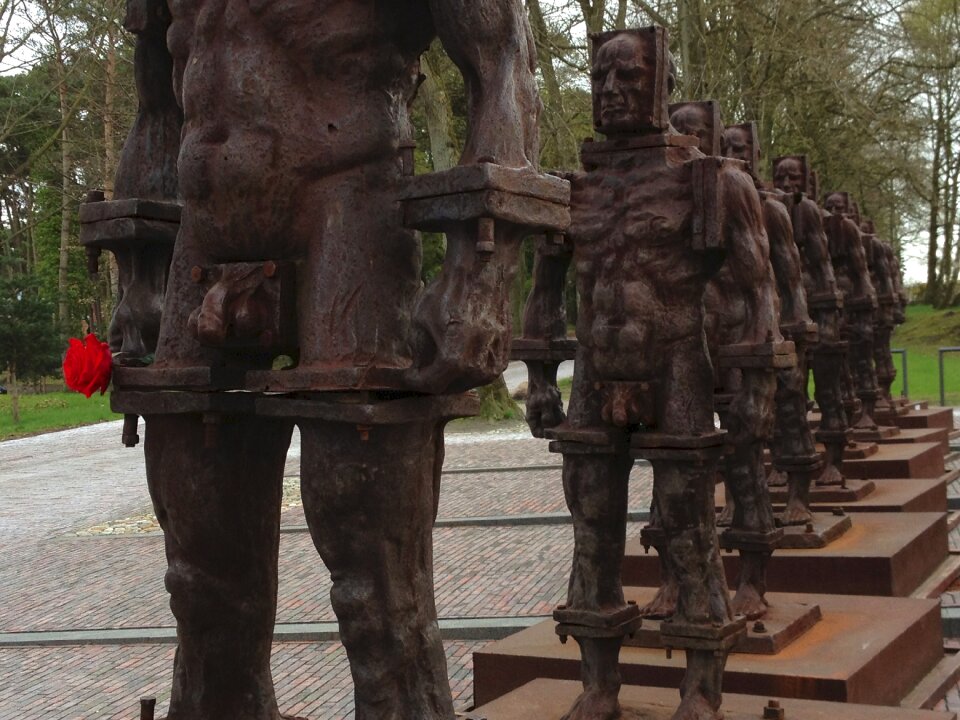 Iron soldiers naked