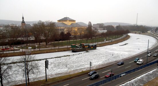 Saarbrücken ship landscape