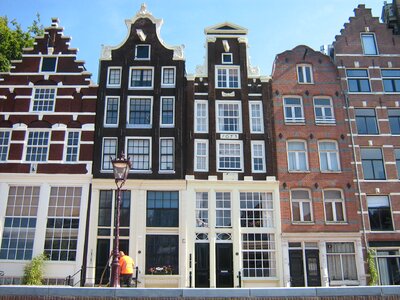 Building belgium houses photo