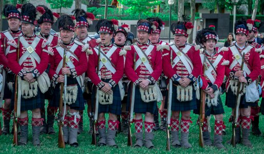 Soldiers highlanders battle