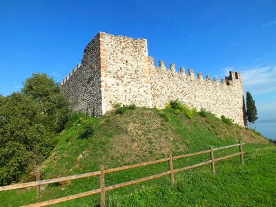 Middle ages places of interest garda photo