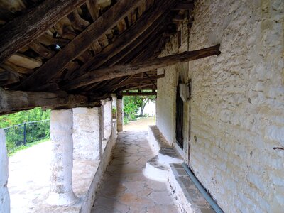 Wooden roof greece