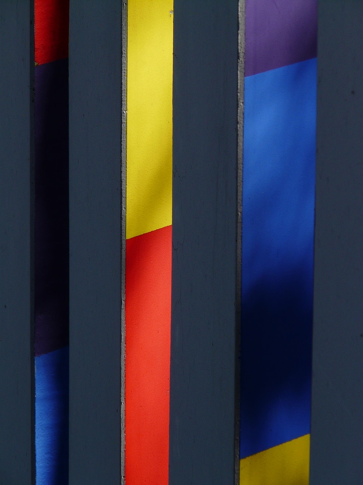 Colorful color stripes