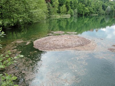 Water whirlpool mirroring