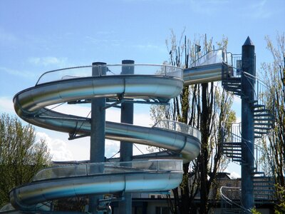 Outdoor pool pleasure lake constance