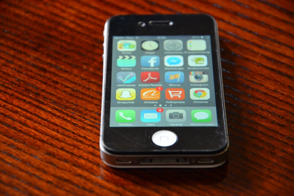 Black cell cellular phone
