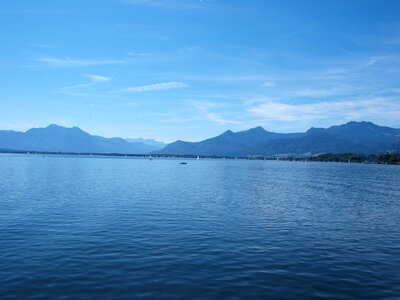 Lake rest idyll