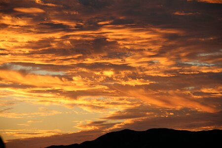 Golden sunset clouds cloud photo