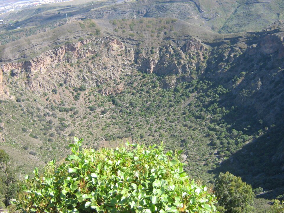 Volcano gran canaria landscape