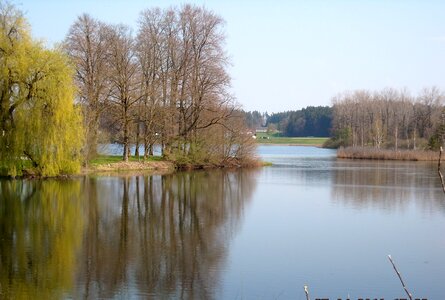 Little lake upper bavaria traunreut photo