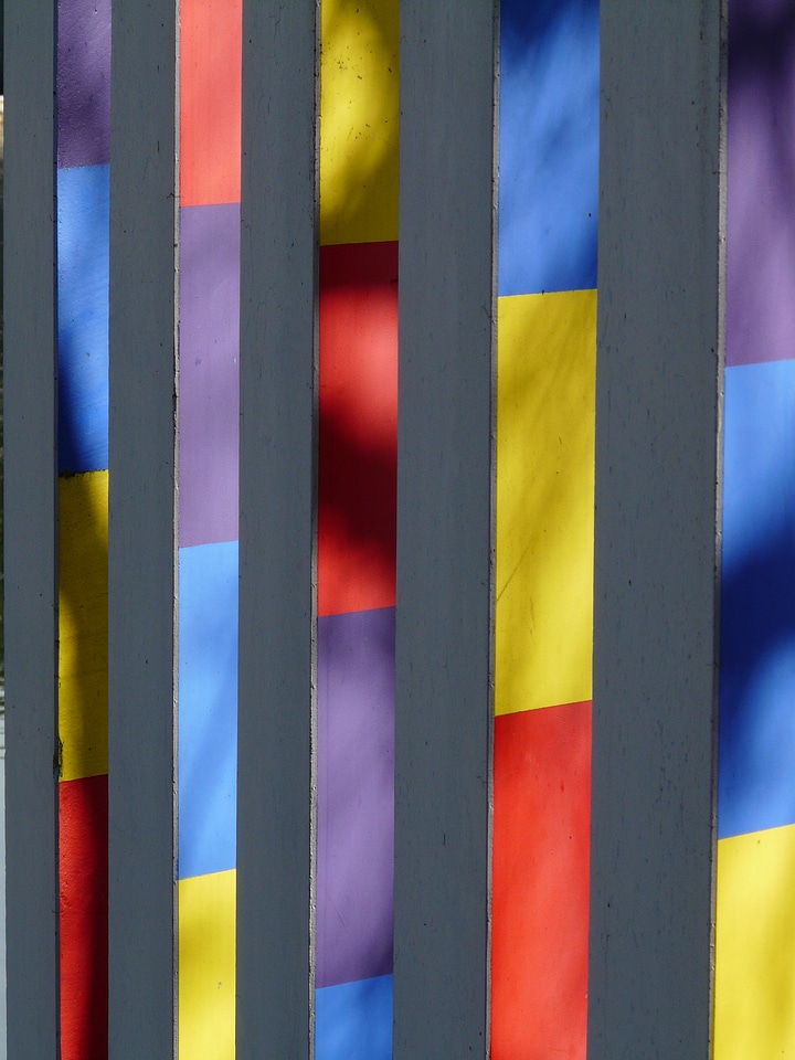 Colorful color stripes