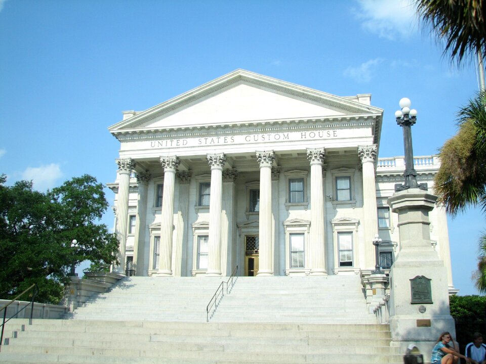 Architecture columns landmark