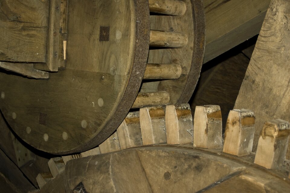 Windmill flour mill wind