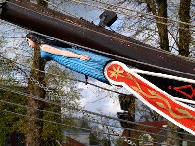 Figurehead friederike of papenburg ship