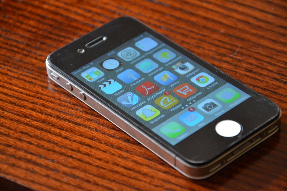 Black cell cellular phone