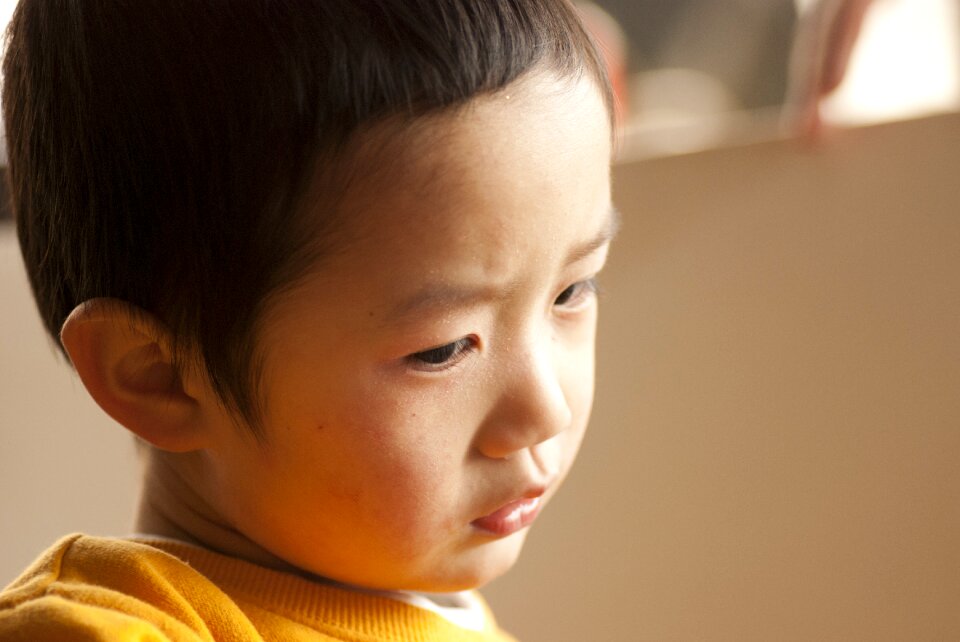 Child asian vietnamese