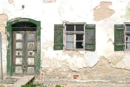 House door window photo
