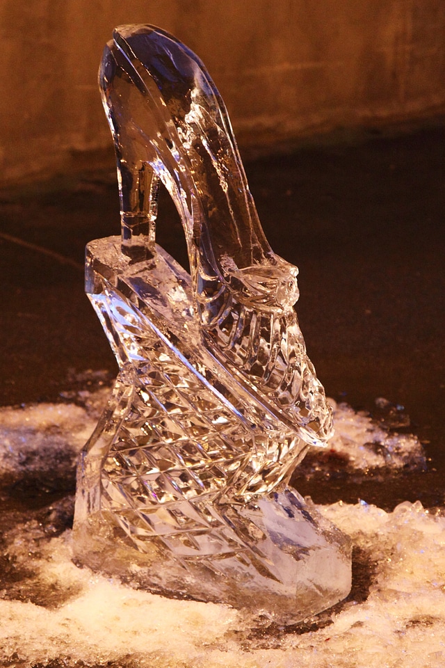 Frozen ice shoe