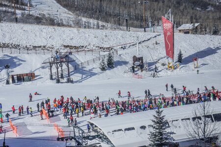 Snow winter olympics