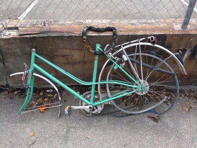 Metal scrap stolen broken