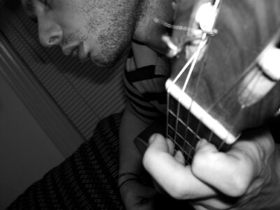 Acoustic classic strings photo