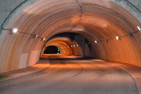 Auto tunnel tunnel concrete photo